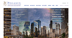 Desktop Screenshot of pegasusics.com